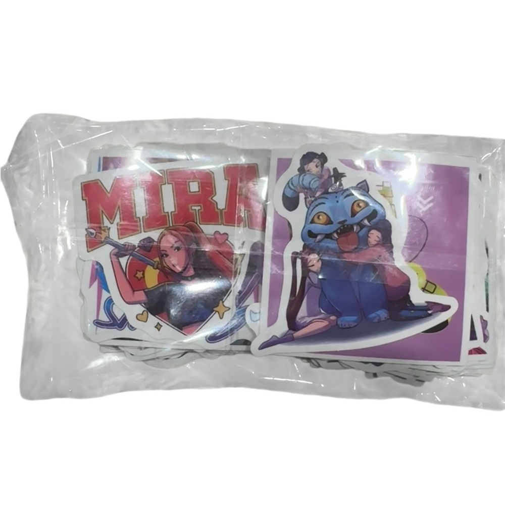 K Pop Demon Hunter Colorful 110 count Sticker Pack
